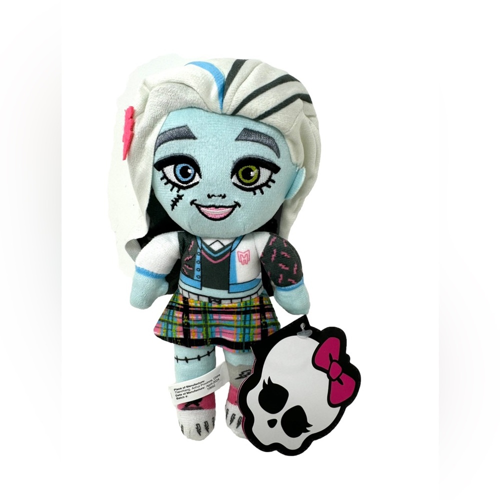 Monster High - Frankie Stein Stuffed Soft Plush Toy 8-Inch
